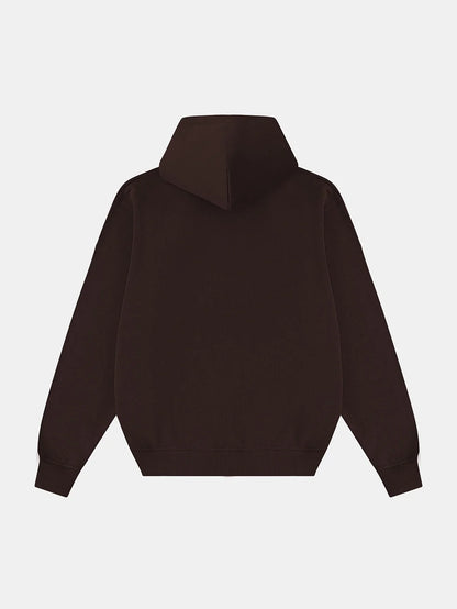 480 GSM TERRY LOOSE FIT 'COFFEE' HOODIE
