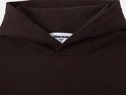 480 GSM TERRY LOOSE FIT 'COFFEE' HOODIE