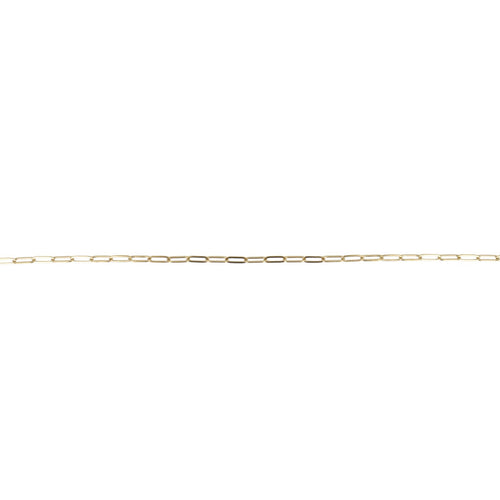 Slim Oval Link Chain (Gold Plated) 18 INCH/45CM