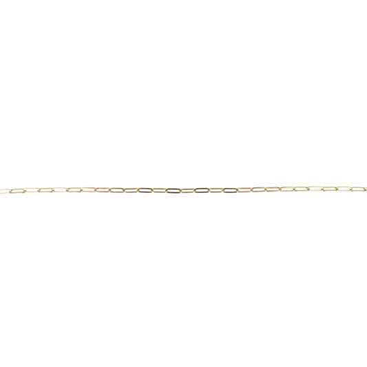Slim Oval Link Chain (Gold Plated) 20 INCH/51CM