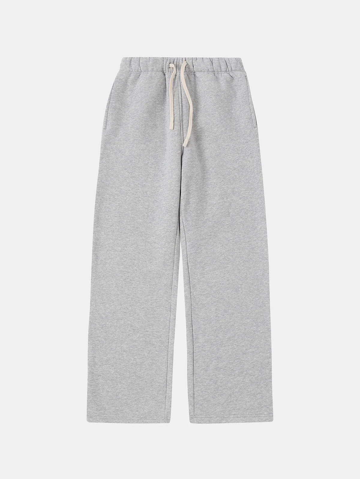 360 GSM NORMAL FIT STRAIGHT 'FLOWER' PANTS