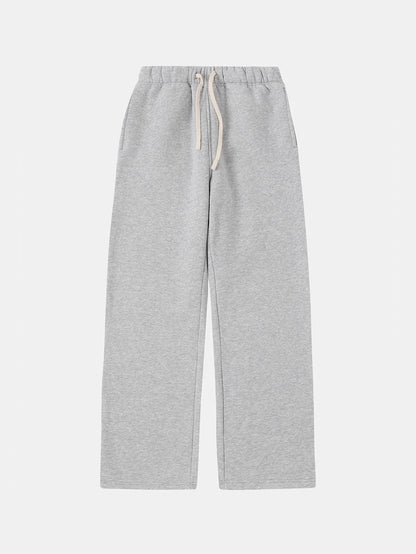 360 GSM NORMAL FIT STRAIGHT 'FLOWER' PANTS