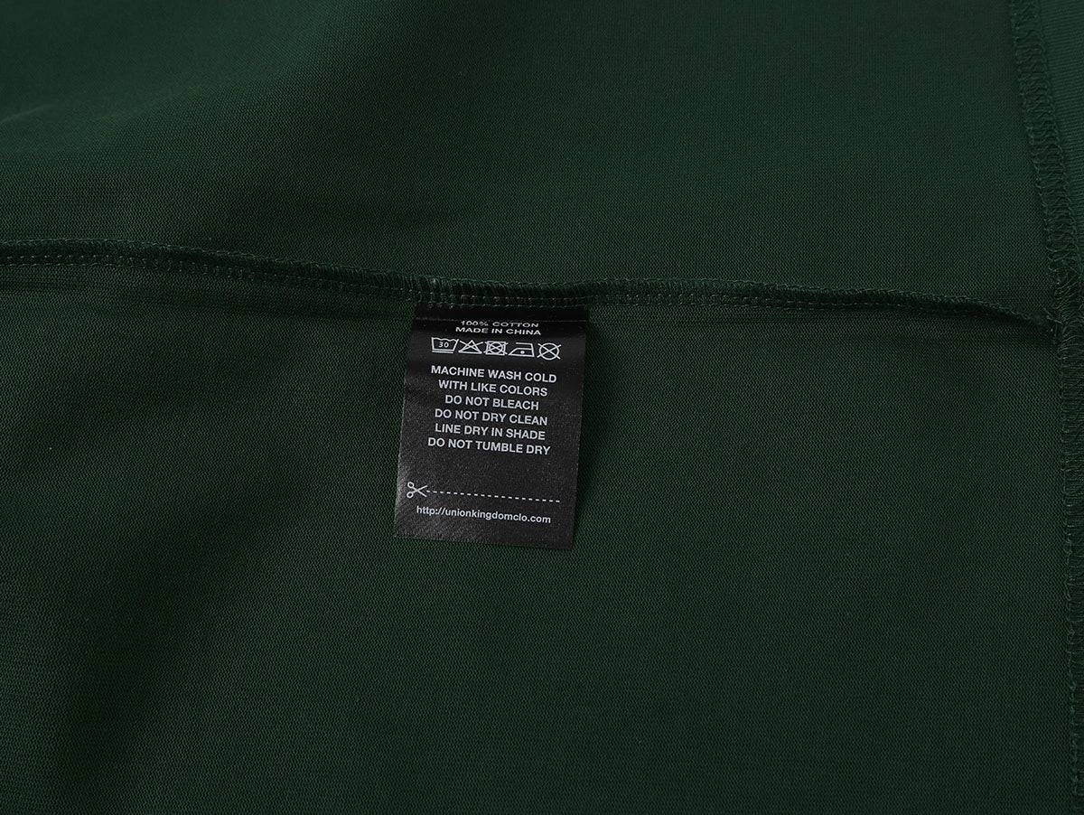 320 GSM LOOSE FIT 'DARK GREEN' T-SHIRT