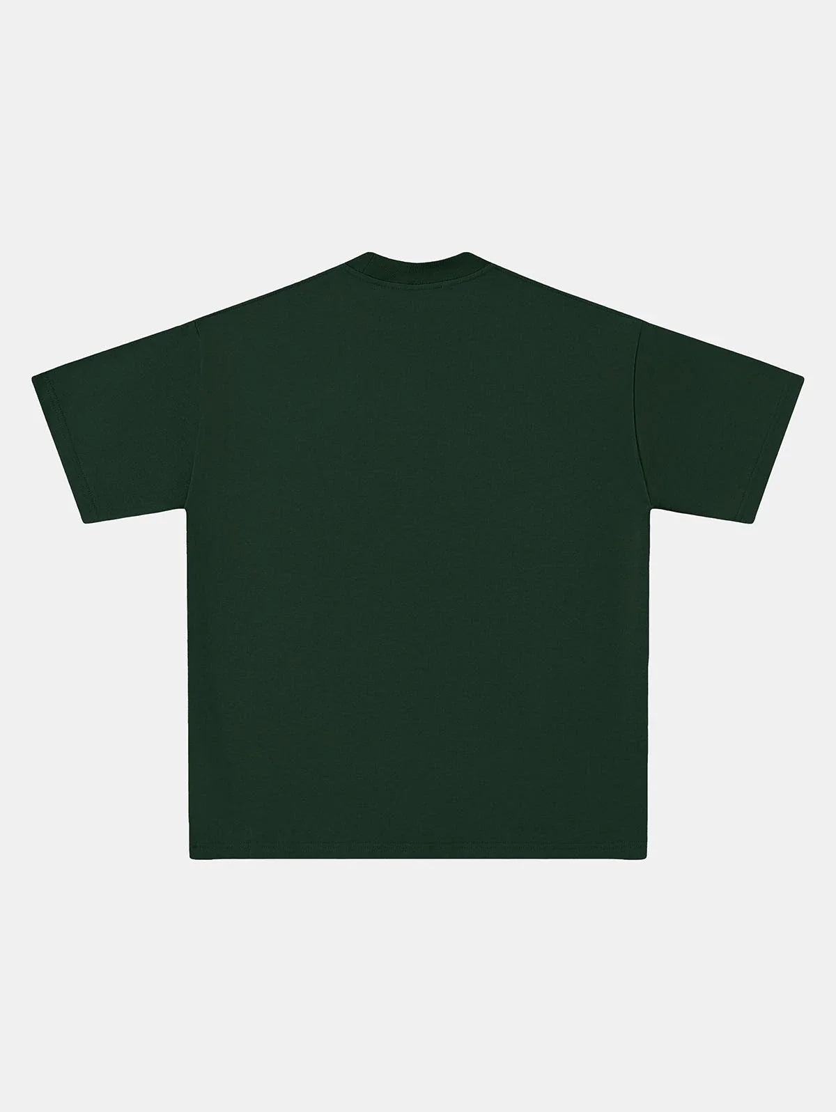 280 GSM LOOSE FIT 'DARK GREEN' T-SHIRT