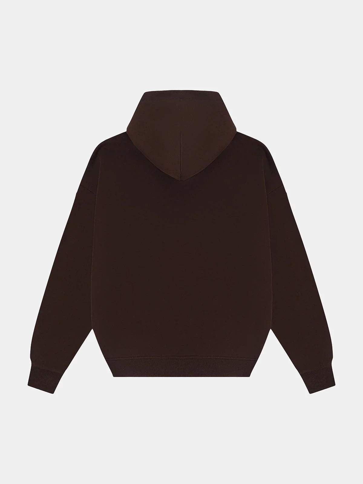 360 GSM CROPPED FIT 'BROWN' HOODIE