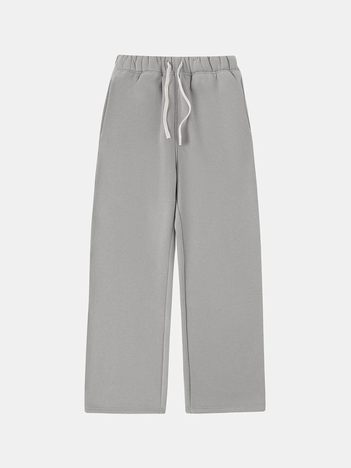 360 GSM NORMAL FIT STRAIGHT 'SILVER GRAY' PANTS