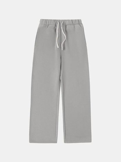 360 GSM NORMAL FIT STRAIGHT 'SILVER GRAY' PANTS