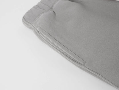 360 GSM NORMAL FIT STRAIGHT 'SILVER GRAY' PANTS