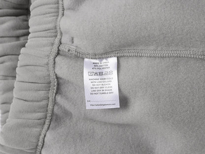 360 GSM NORMAL FIT STRAIGHT 'SILVER GRAY' PANTS