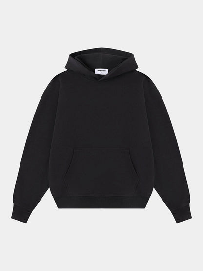 480 GSM TERRY LOOSE FIT 'BLACK' HOODIE