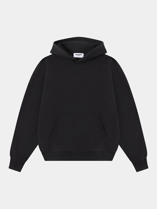 480 GSM TERRY LOOSE FIT 'BLACK' HOODIE