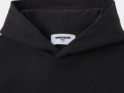 480 GSM TERRY LOOSE FIT 'BLACK' HOODIE