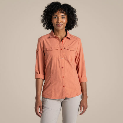 Craghoppers Womens NosiLife Adventure 3 Long Sleeve Shirt