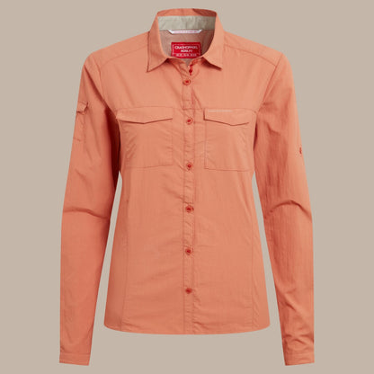 Craghoppers Womens NosiLife Adventure 3 Long Sleeve Shirt