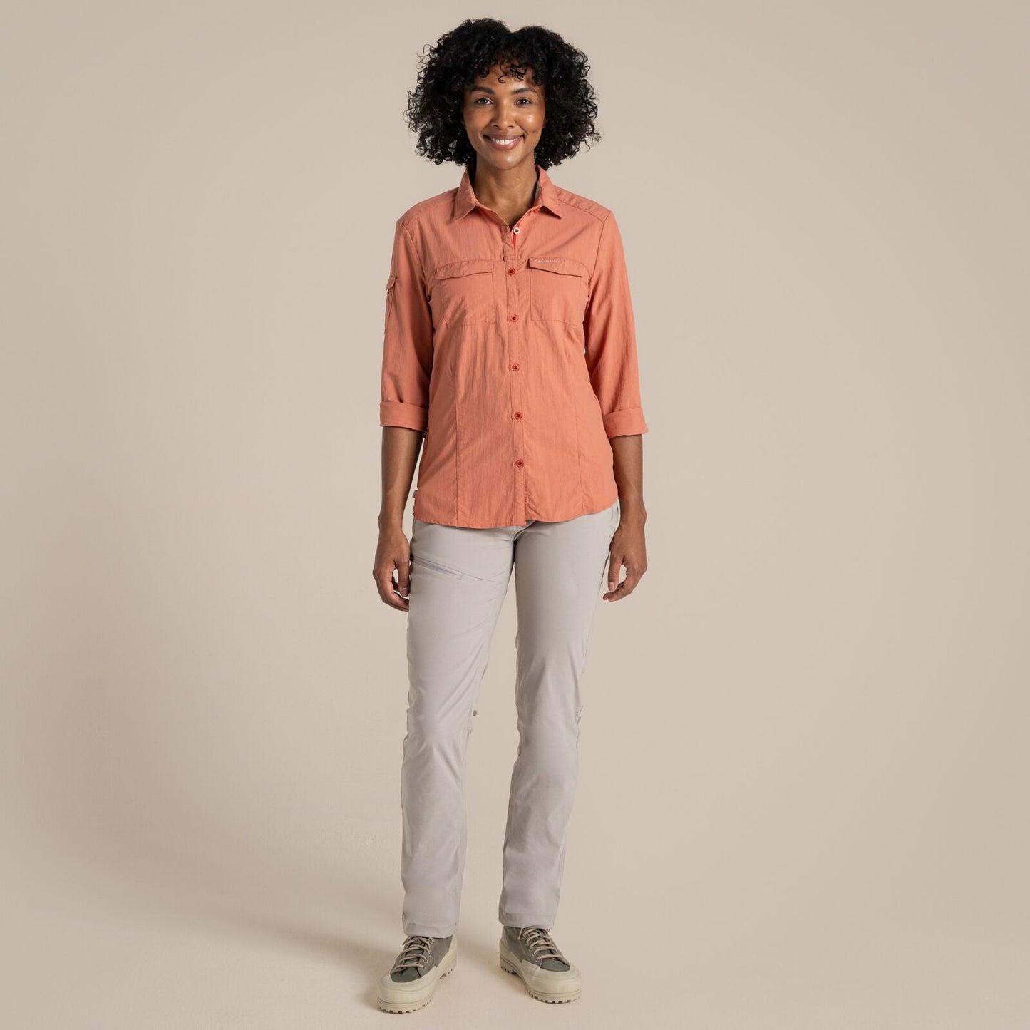 Craghoppers Womens NosiLife Adventure 3 Long Sleeve Shirt