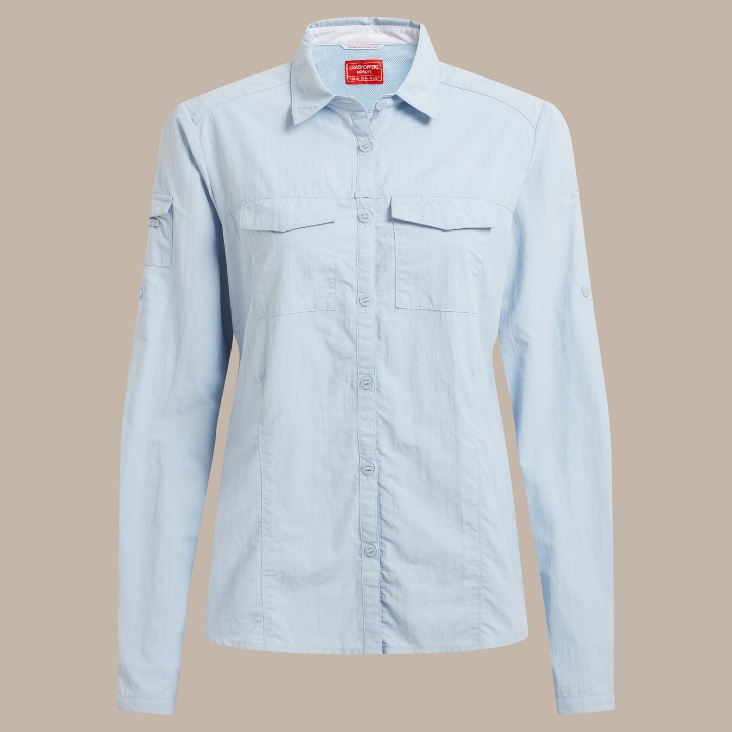 Craghoppers Womens NosiLife Adventure 3 Long Sleeve Shirt