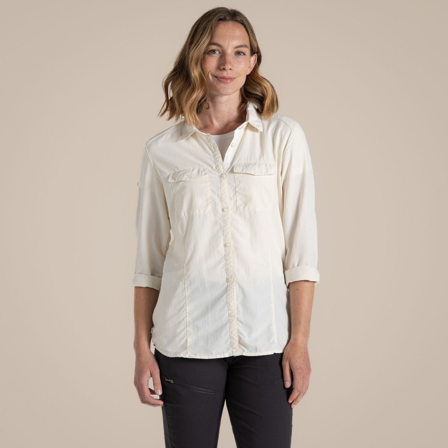 Craghoppers Womens NosiLife Adventure 3 Long Sleeve Shirt