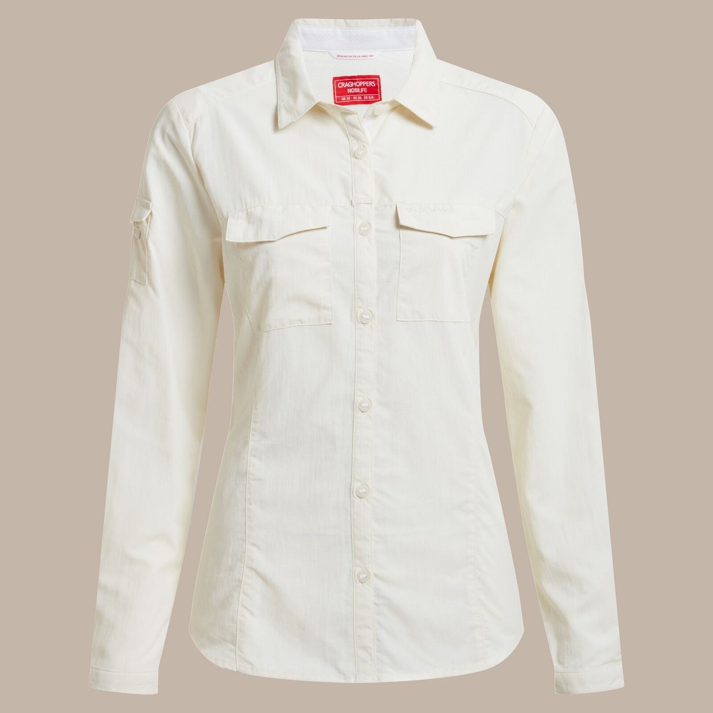 Craghoppers Womens NosiLife Adventure 3 Long Sleeve Shirt
