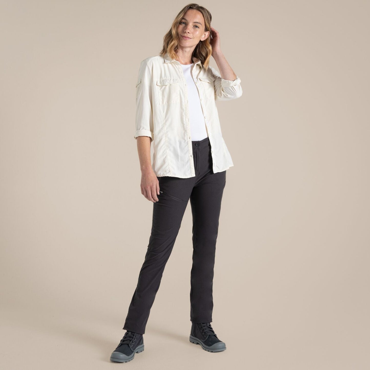 Craghoppers Womens NosiLife Adventure 3 Long Sleeve Shirt
