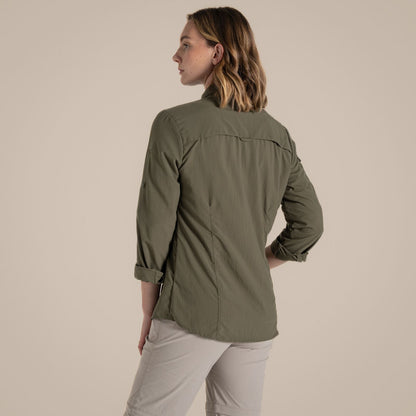 Craghoppers Womens NosiLife Adventure 3 Long Sleeve Shirt