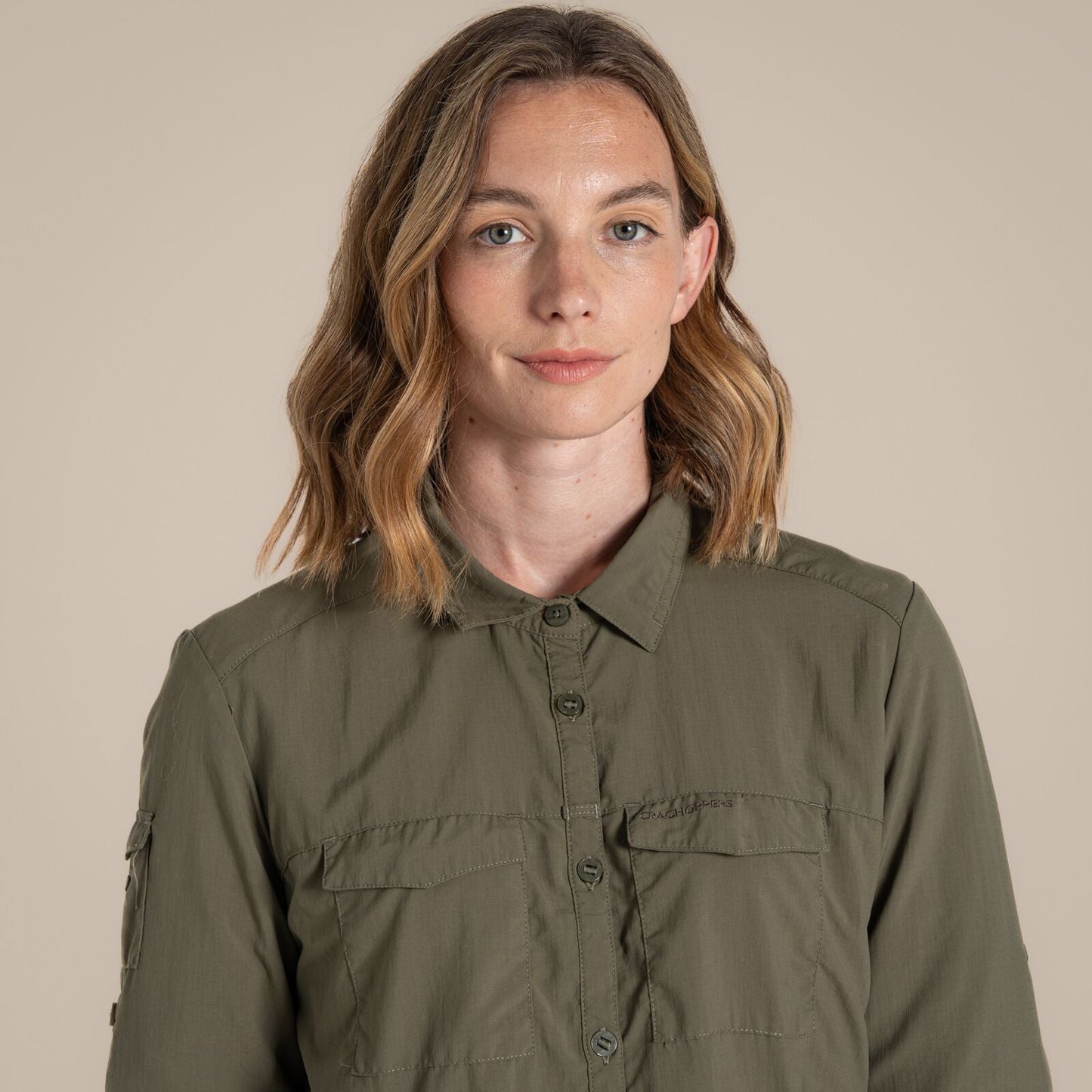 Craghoppers Womens NosiLife Adventure 3 Long Sleeve Shirt