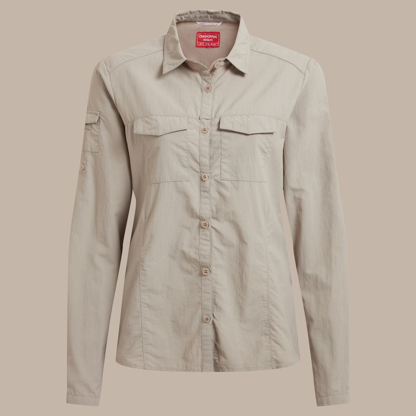 Craghoppers Womens NosiLife Adventure 3 Long Sleeve Shirt