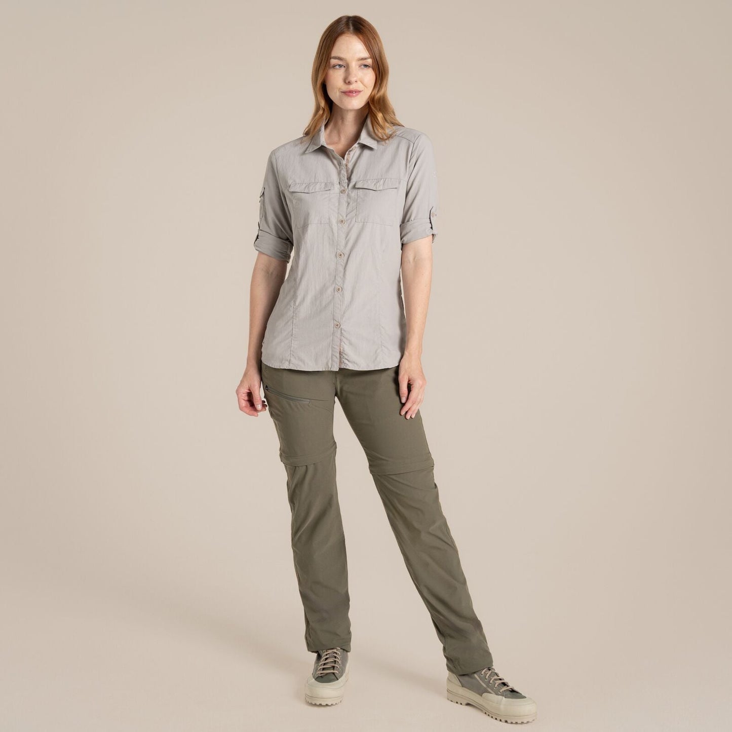 Craghoppers Womens NosiLife Adventure 3 Long Sleeve Shirt