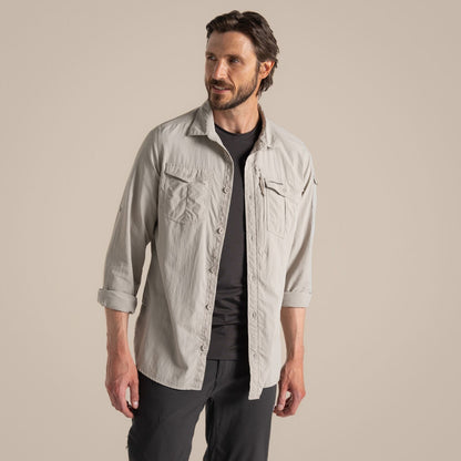 Craghoppers Mens NosiLife Adventure III Long Sleeve Shirt