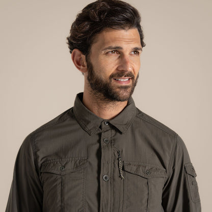 Craghoppers Mens NosiLife Adventure III Long Sleeve Shirt