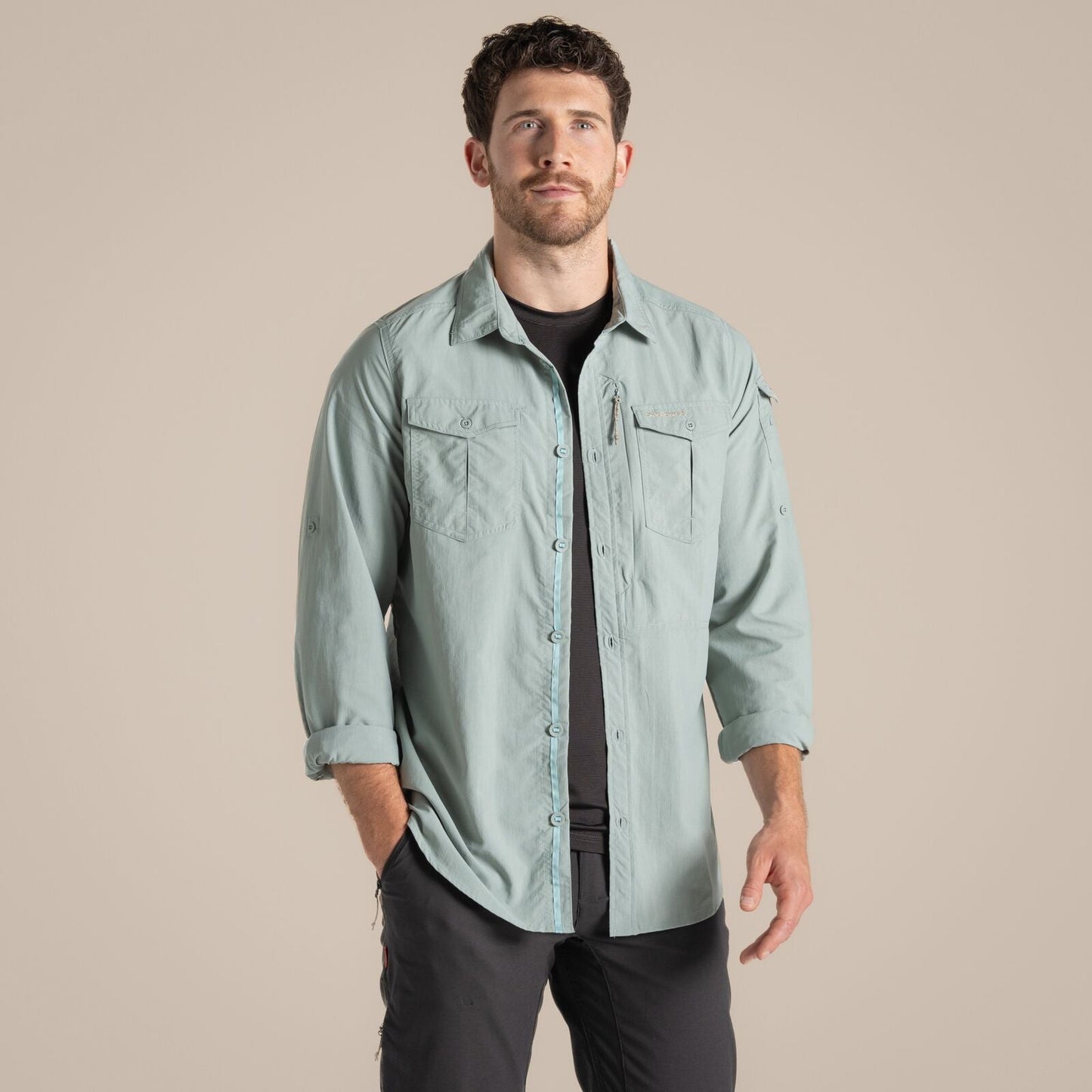 Craghoppers Mens NosiLife Adventure III Long Sleeve Shirt