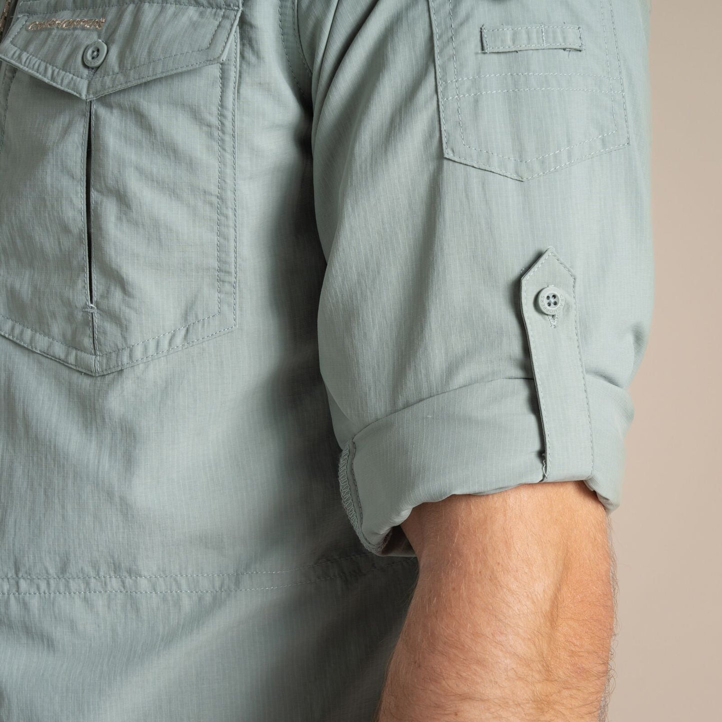 Craghoppers Mens NosiLife Adventure III Long Sleeve Shirt