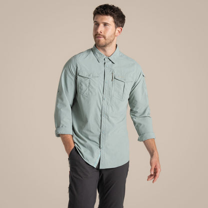 Craghoppers Mens NosiLife Adventure III Long Sleeve Shirt