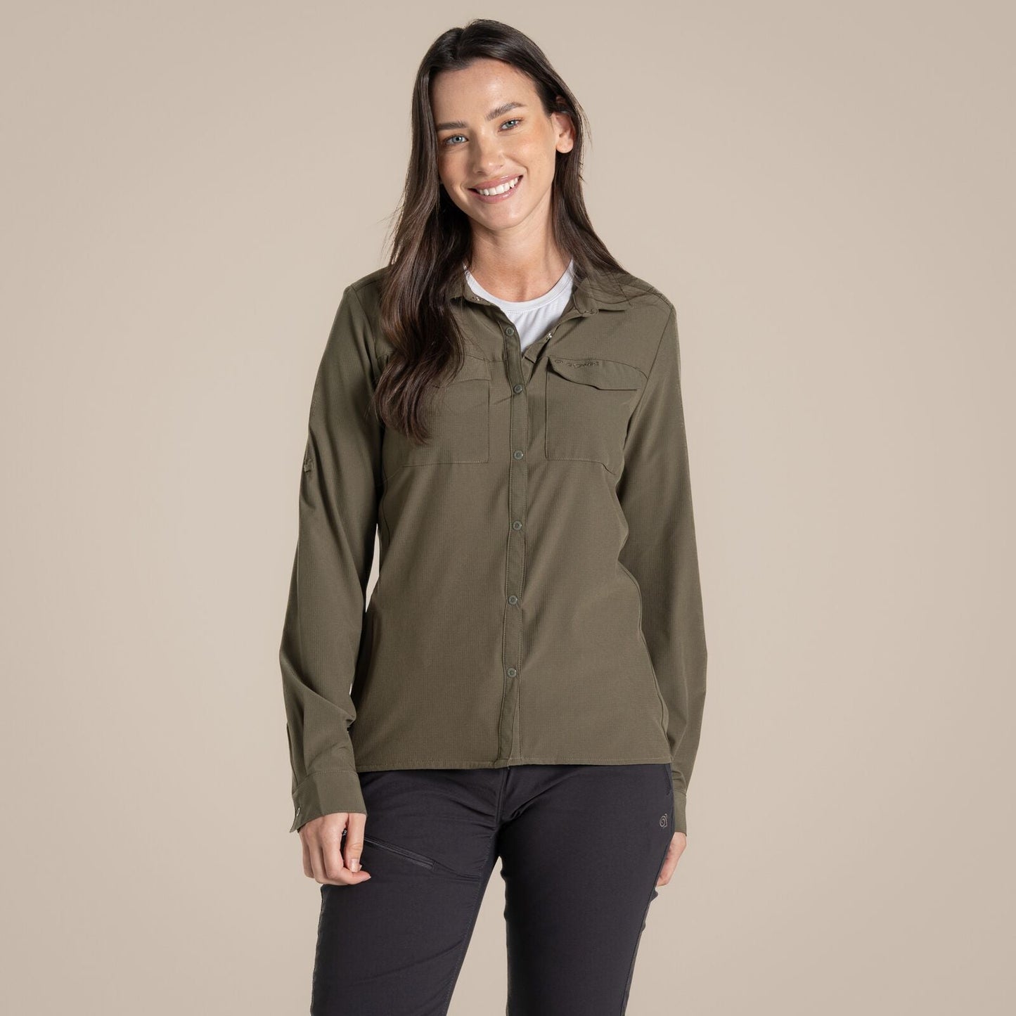 Craghoppers Womens NosiLife Pro 3 UPF Long Sleeve Shirt