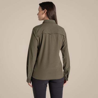 Craghoppers Womens NosiLife Pro 3 UPF Long Sleeve Shirt