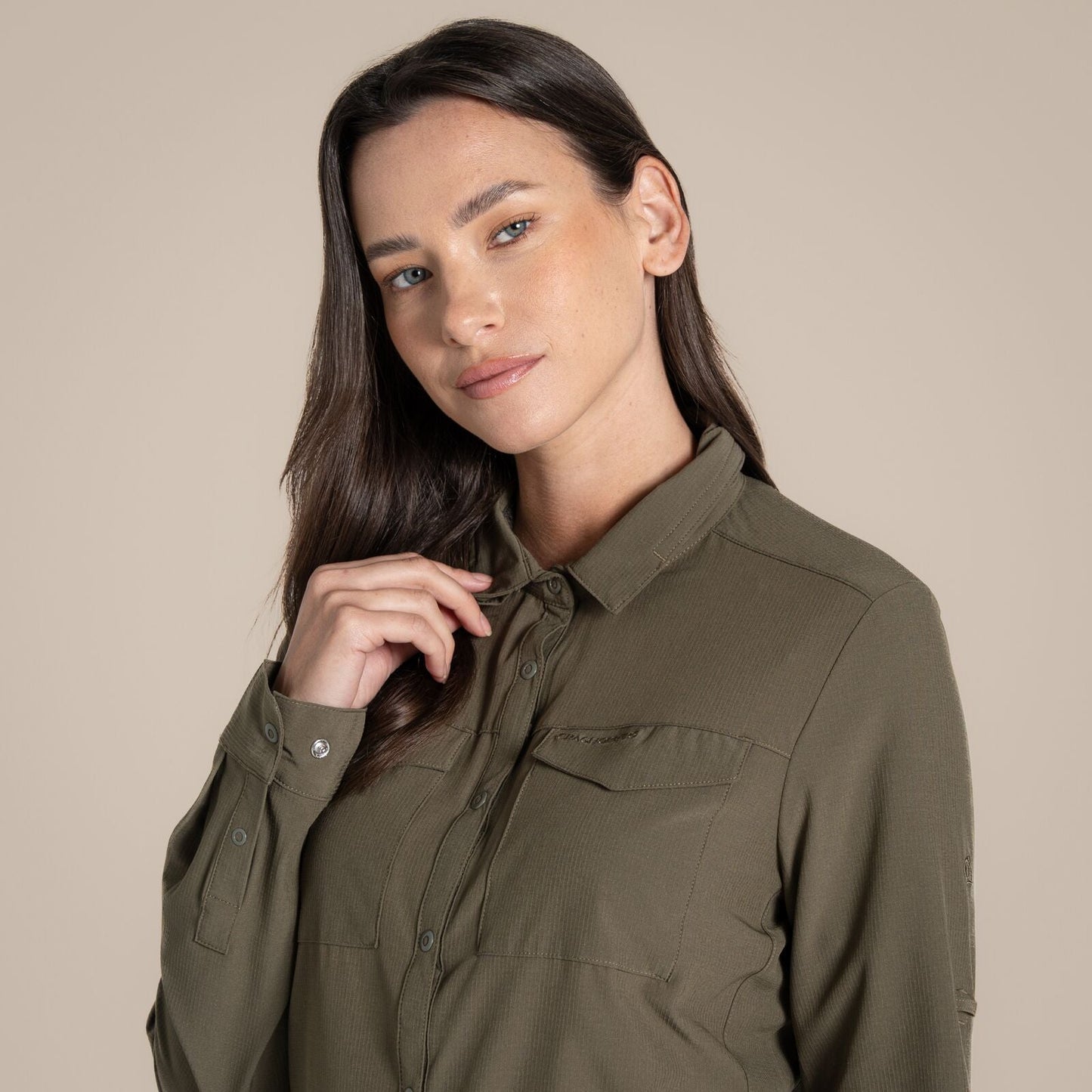 Craghoppers Womens NosiLife Pro 3 UPF Long Sleeve Shirt