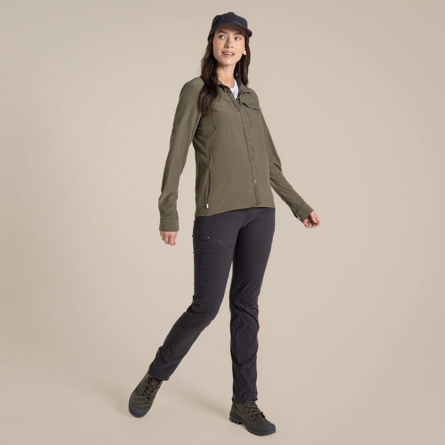 Craghoppers Womens NosiLife Pro 3 UPF Long Sleeve Shirt