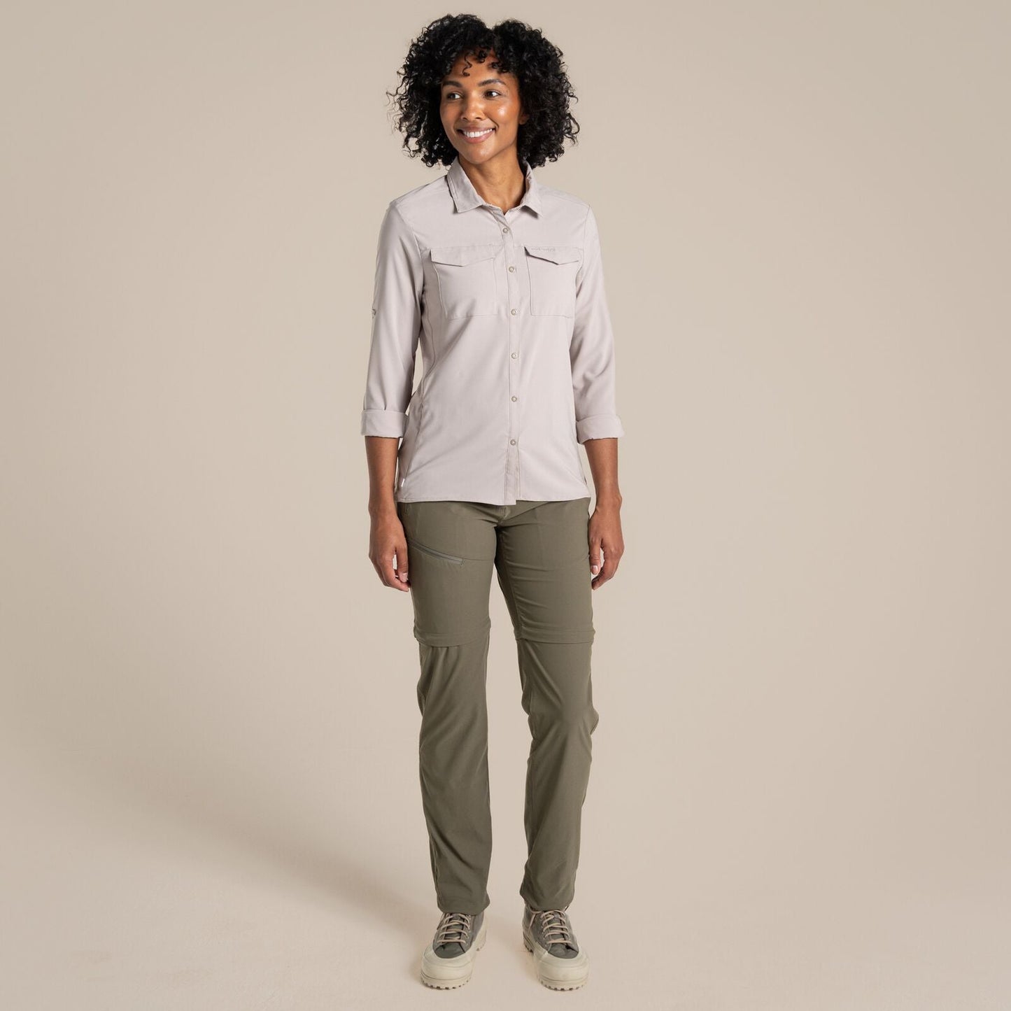 Craghoppers Womens NosiLife Pro 3 UPF Long Sleeve Shirt