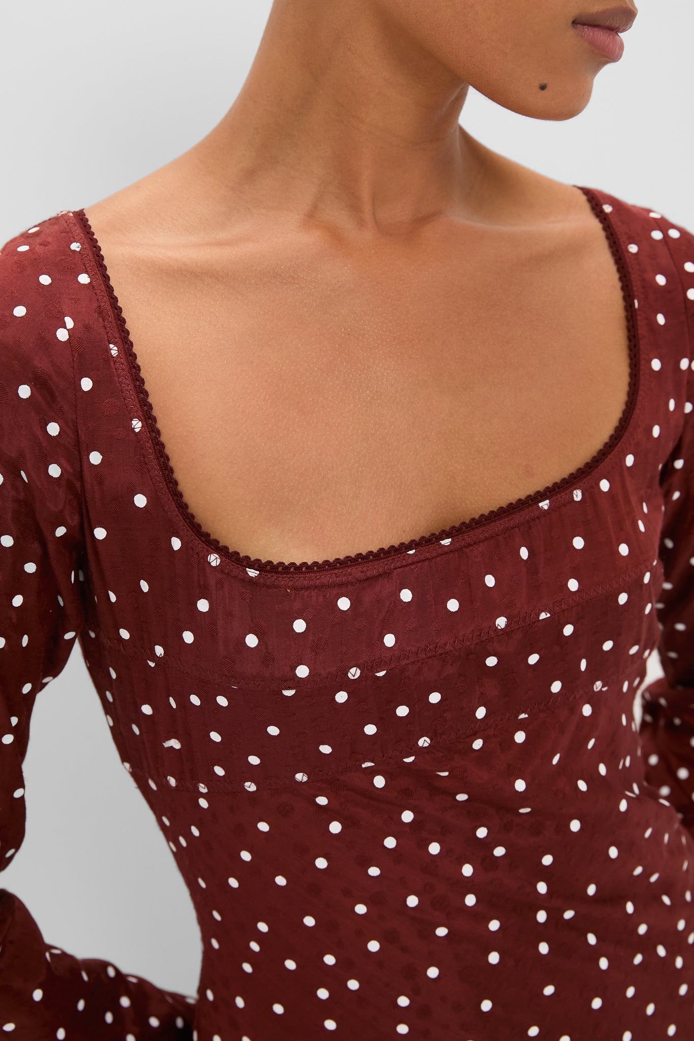 Burnt Umber Narah Maxi Dress