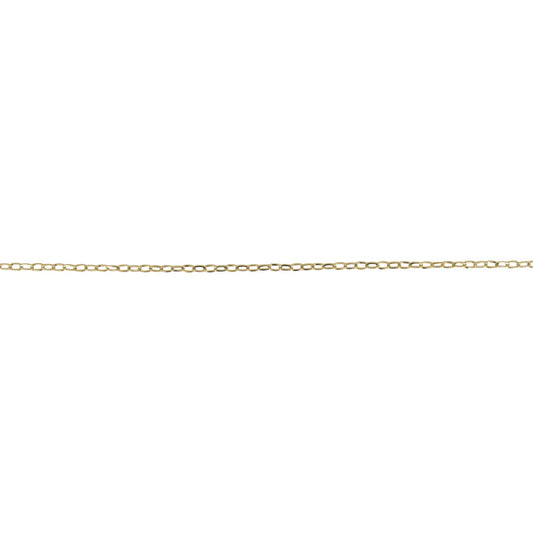 Small Oval Link Chain (Gold Plated) 18 INCH/45CM