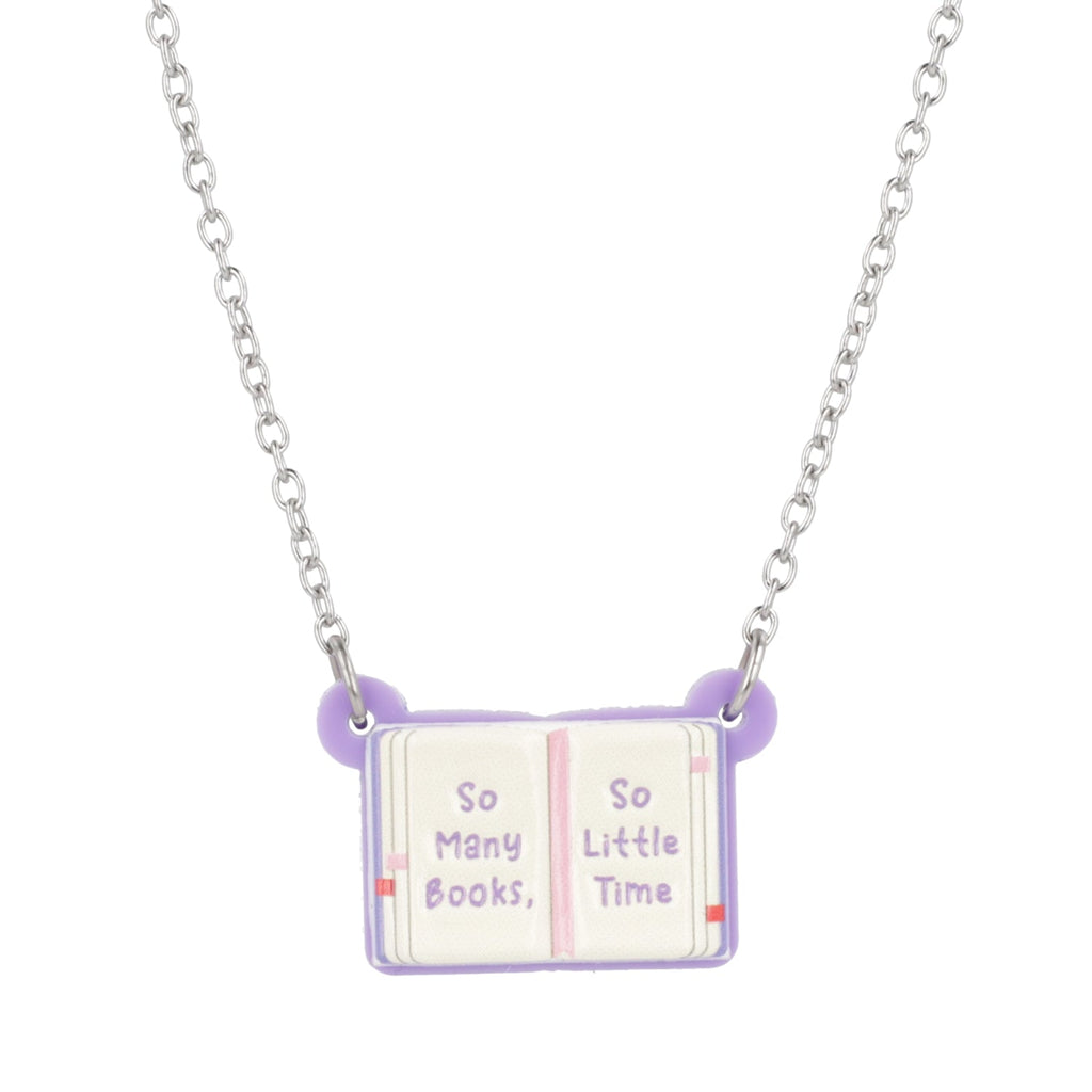 So Many Books Necklace