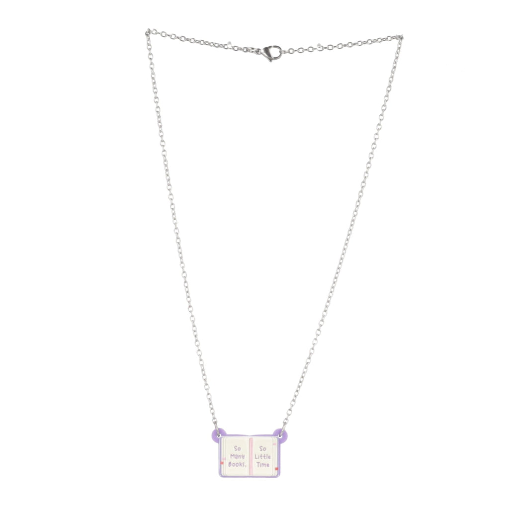 So Many Books Necklace