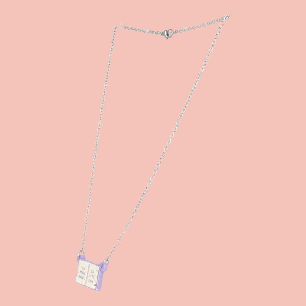 So Many Books Necklace
