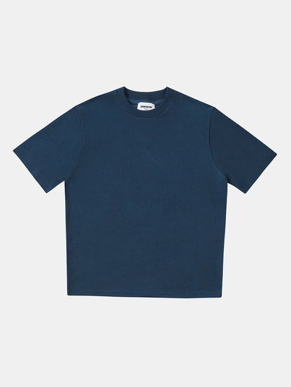 350 GSM NORMAL FIT 'PRUSSIAN BLUE' T-SHIRT