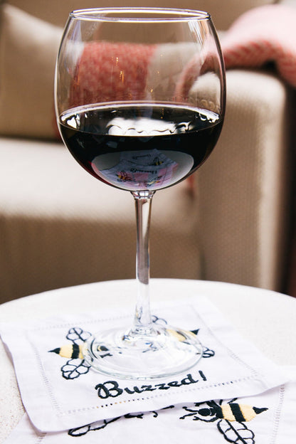 Buzzed Cocktail Napkins (Set of 4)